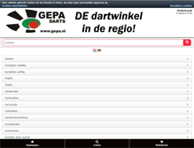 Tablet Screenshot of gepa.nl